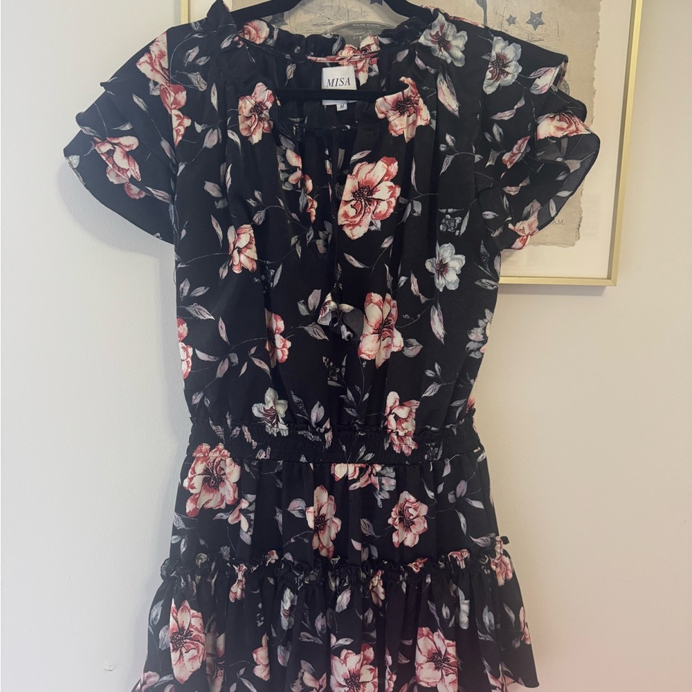 MISA Floral Dress